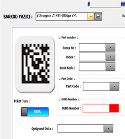 DMC Barkod Sistemi